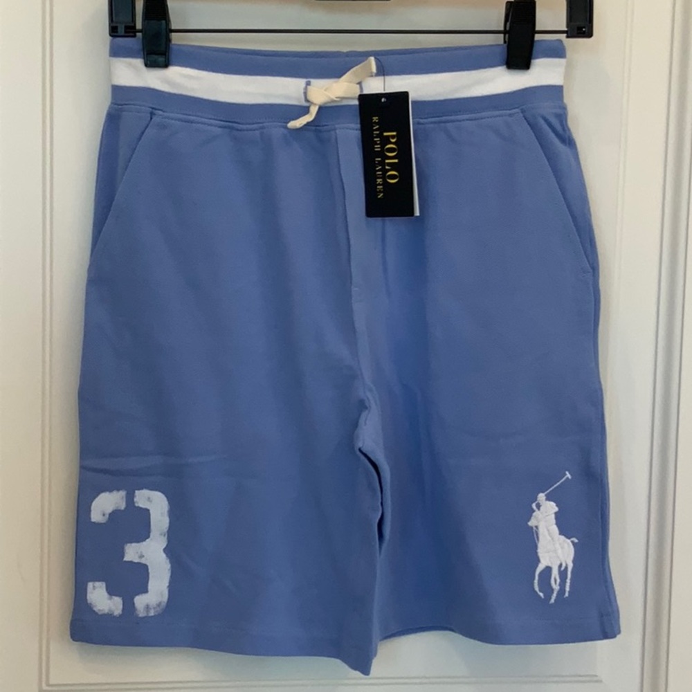 New, tags on Polo shorts